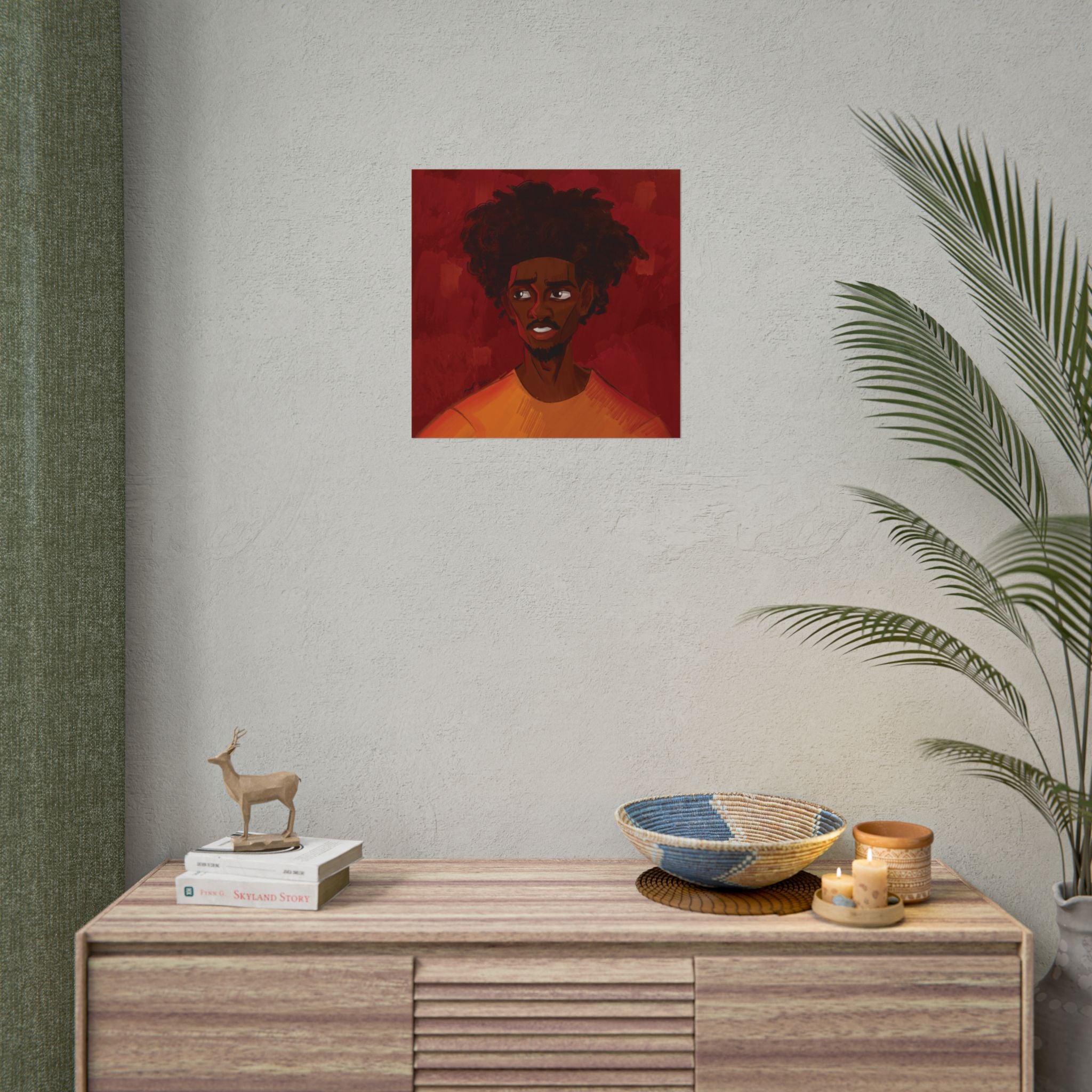 “Untitled II/Red” Rolled Posters