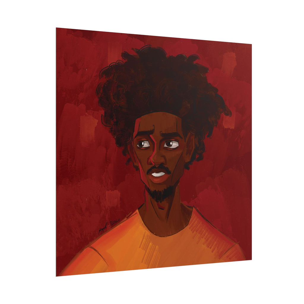 “Untitled II/Red” Rolled Posters