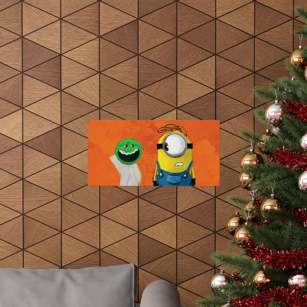 “James & Goomi” Matte Horizontal Art Posters