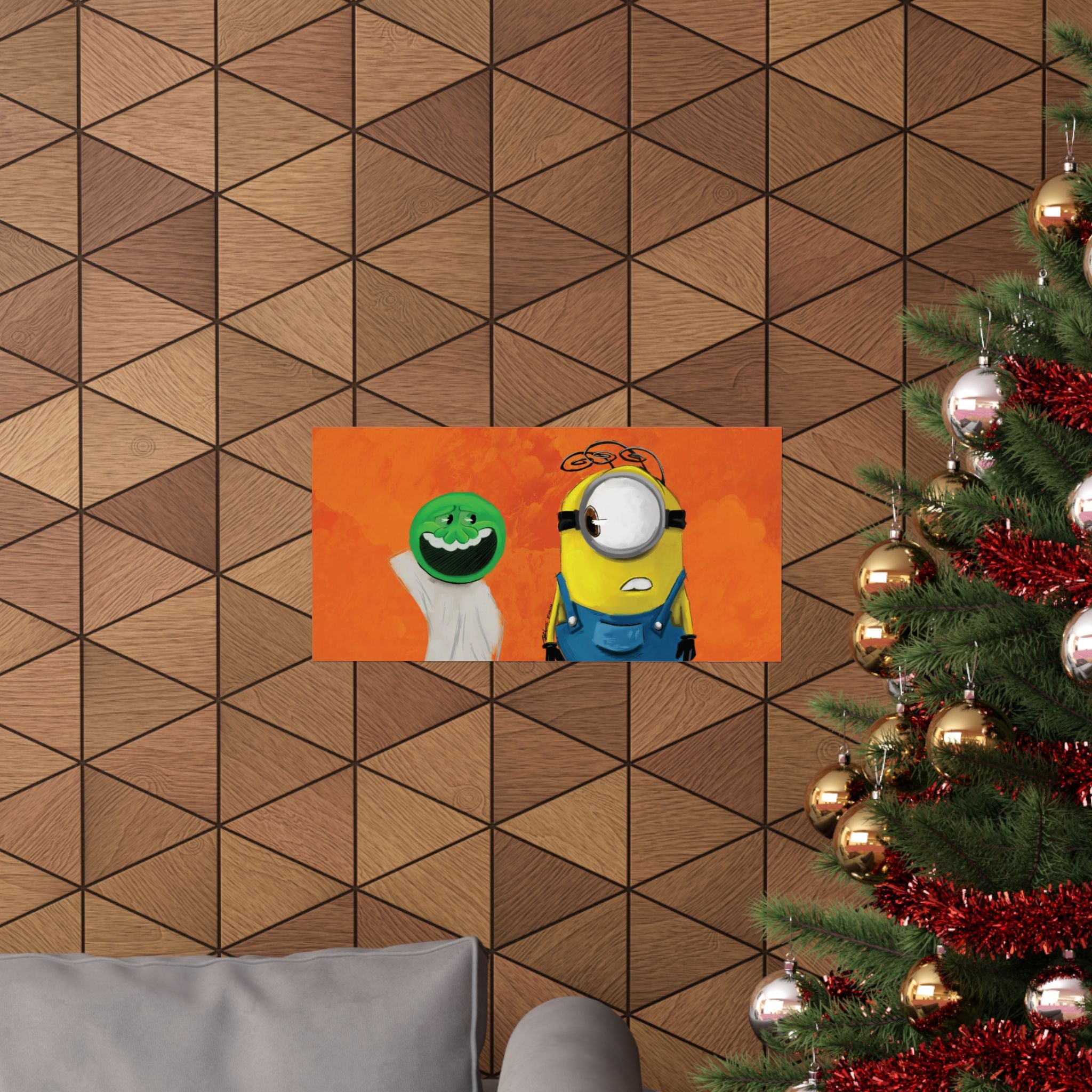 “James & Goomi” Matte Horizontal Art Posters
