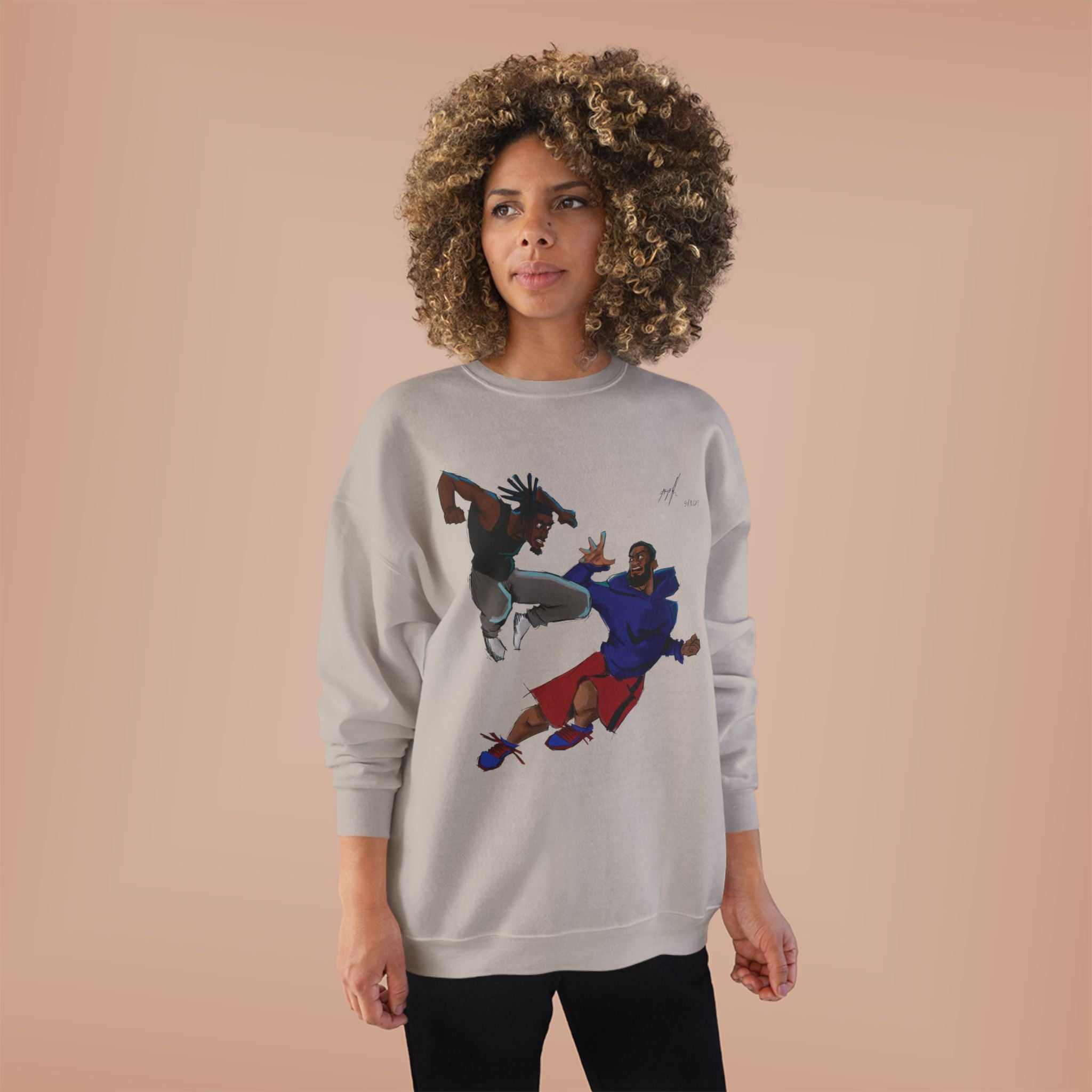 ‘Squabble Up’ Unisex EcoSmart® Crewneck Sweatshirt