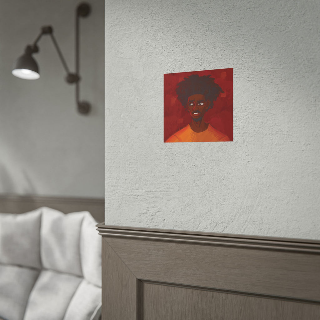 “Untitled II/Red” Rolled Posters