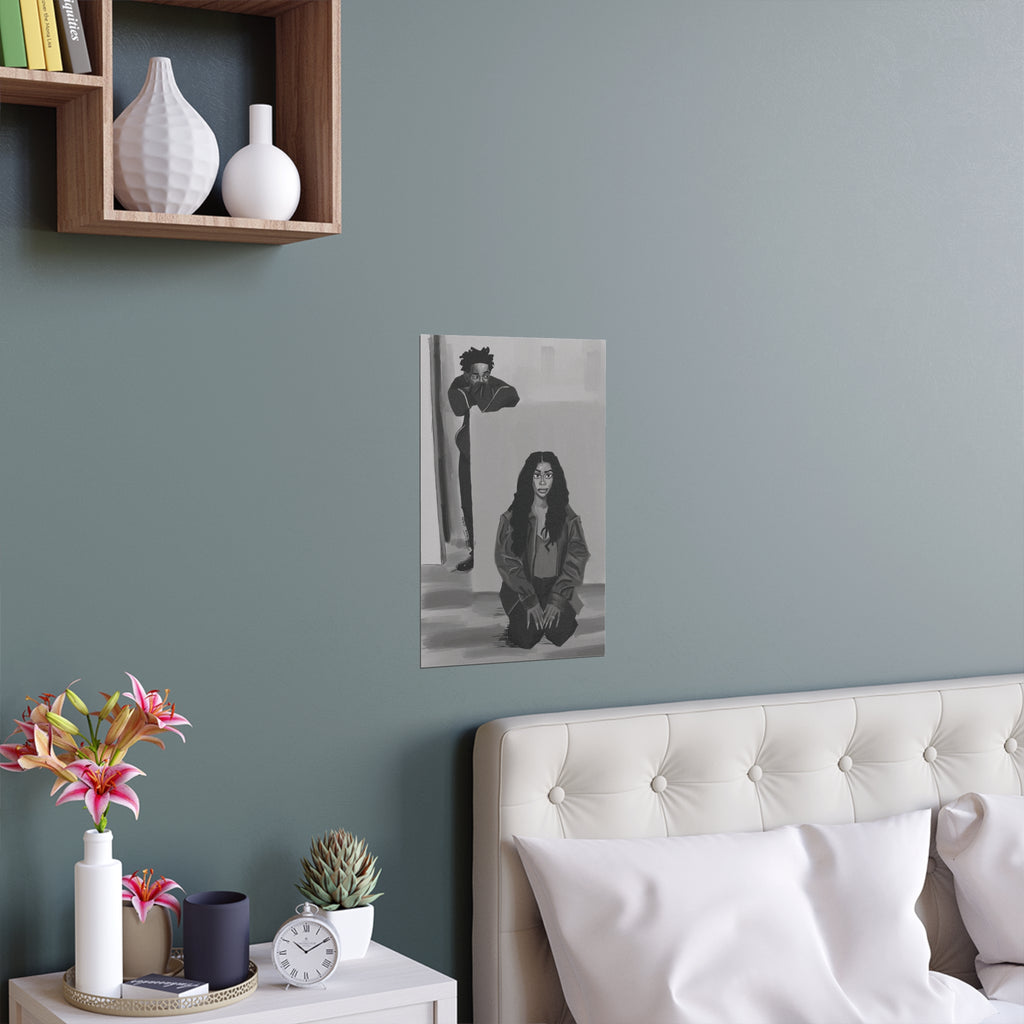 ‘Dot & Sza’ Indoor and Outdoor Silk Posters