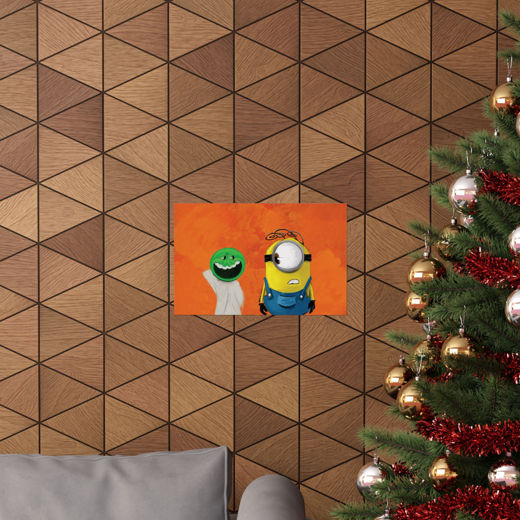 “James & Goomi” Matte Horizontal Art Posters