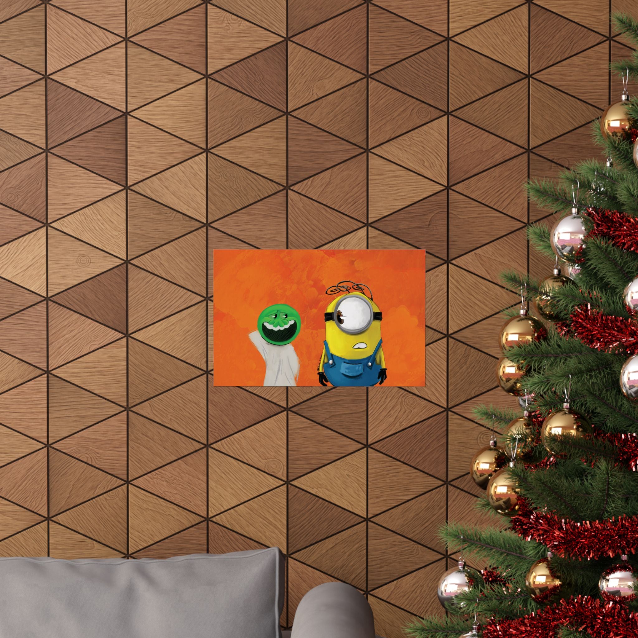 “James & Goomi” Matte Horizontal Art Posters