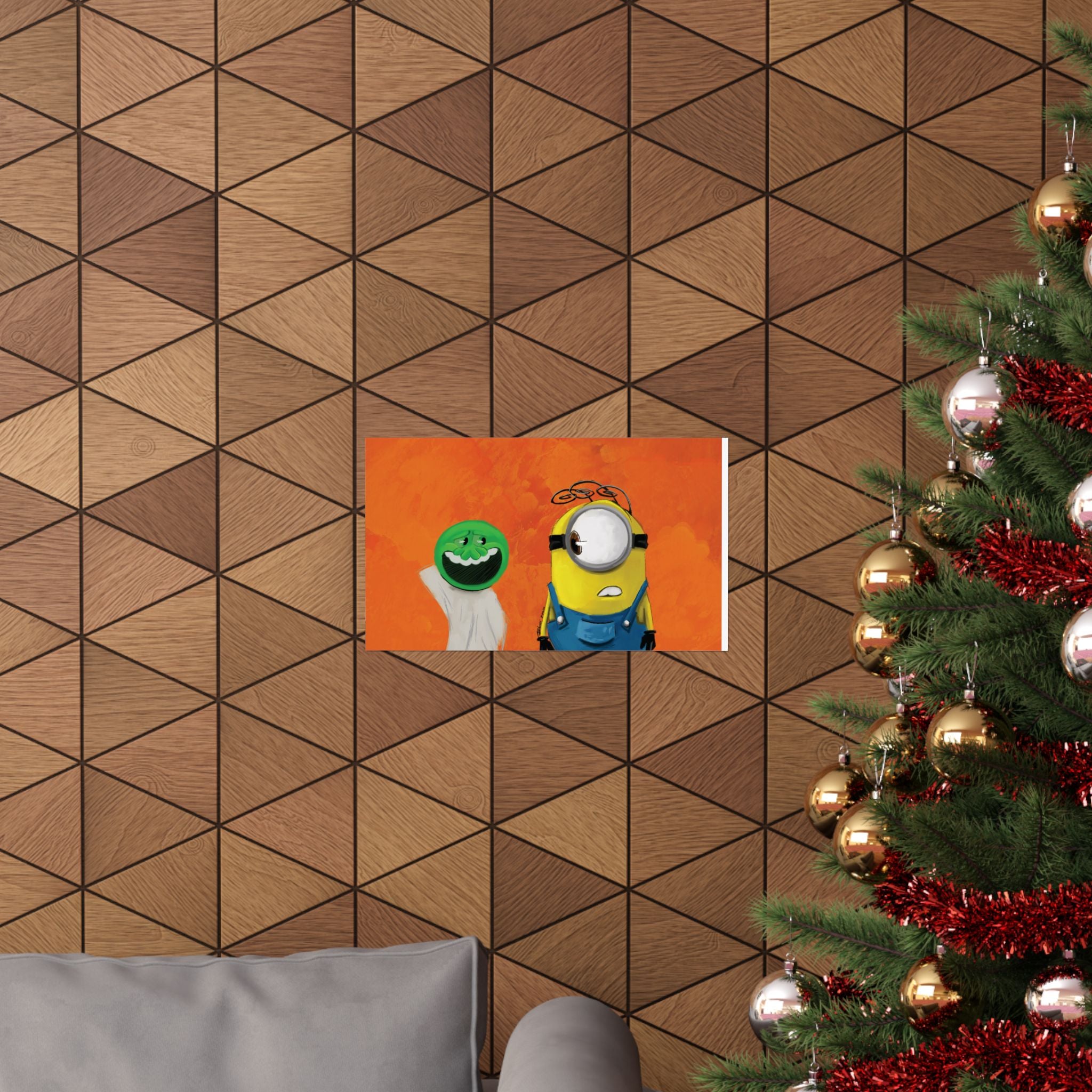 “James & Goomi” Matte Horizontal Art Posters