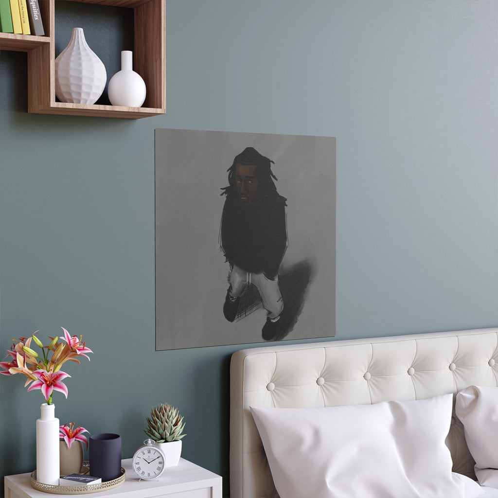 “Untitled V/The Artist” Indoor and Outdoor Silk Posters