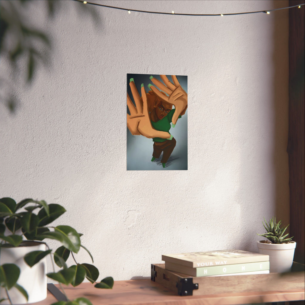 “Lisa” Matte Vertical Posters