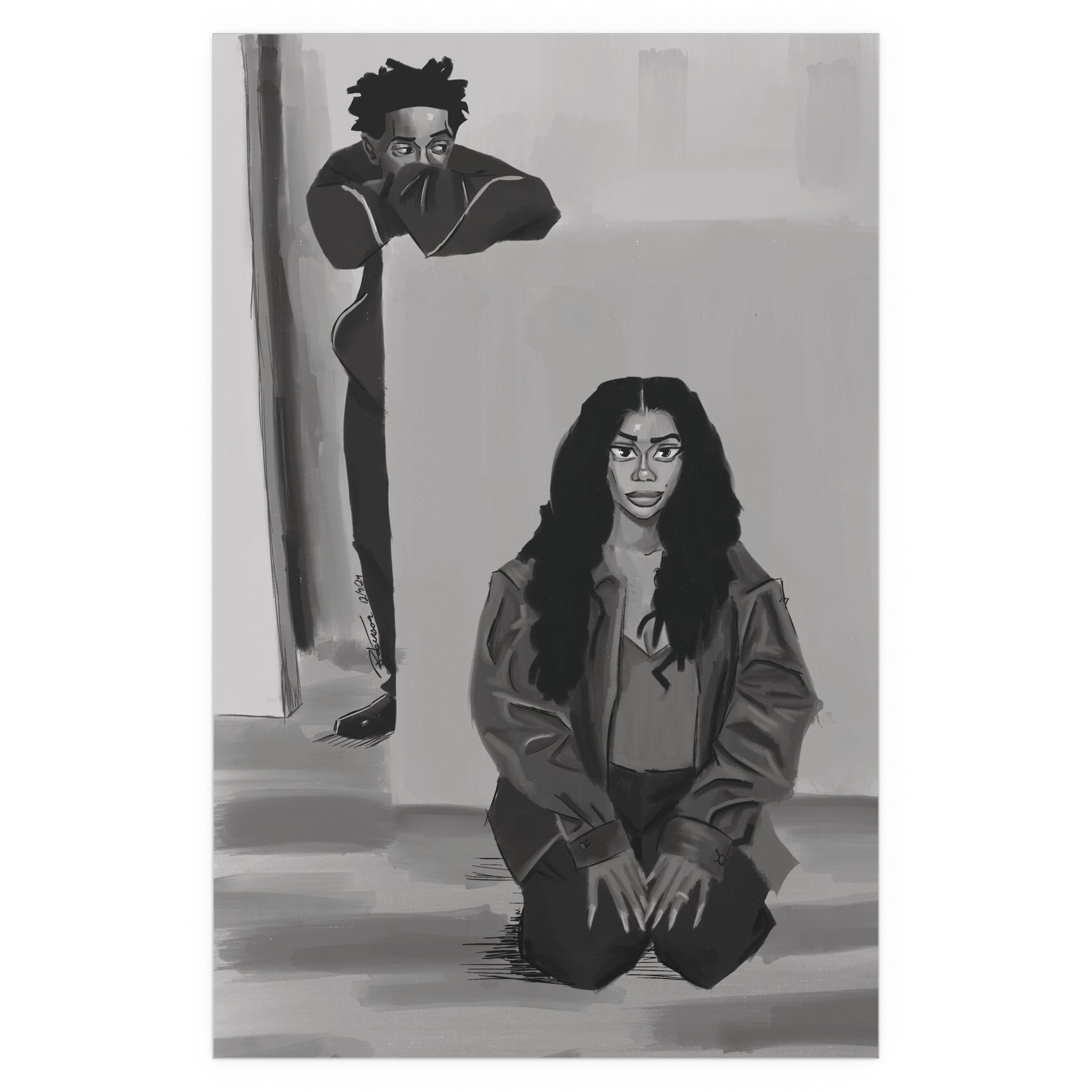 ‘Dot & Sza’ Indoor and Outdoor Silk Posters