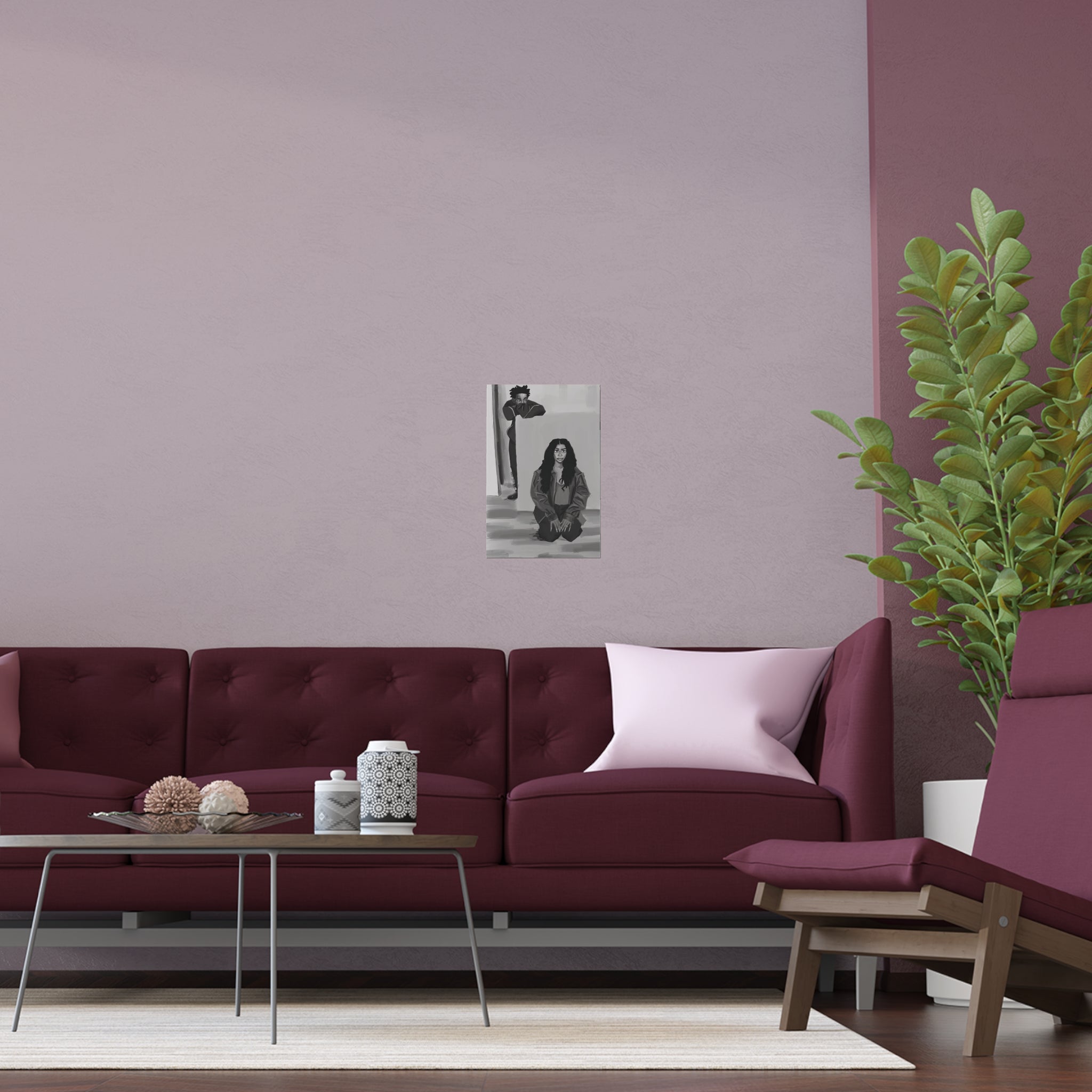 ‘Dot & Sza’ Indoor and Outdoor Silk Posters