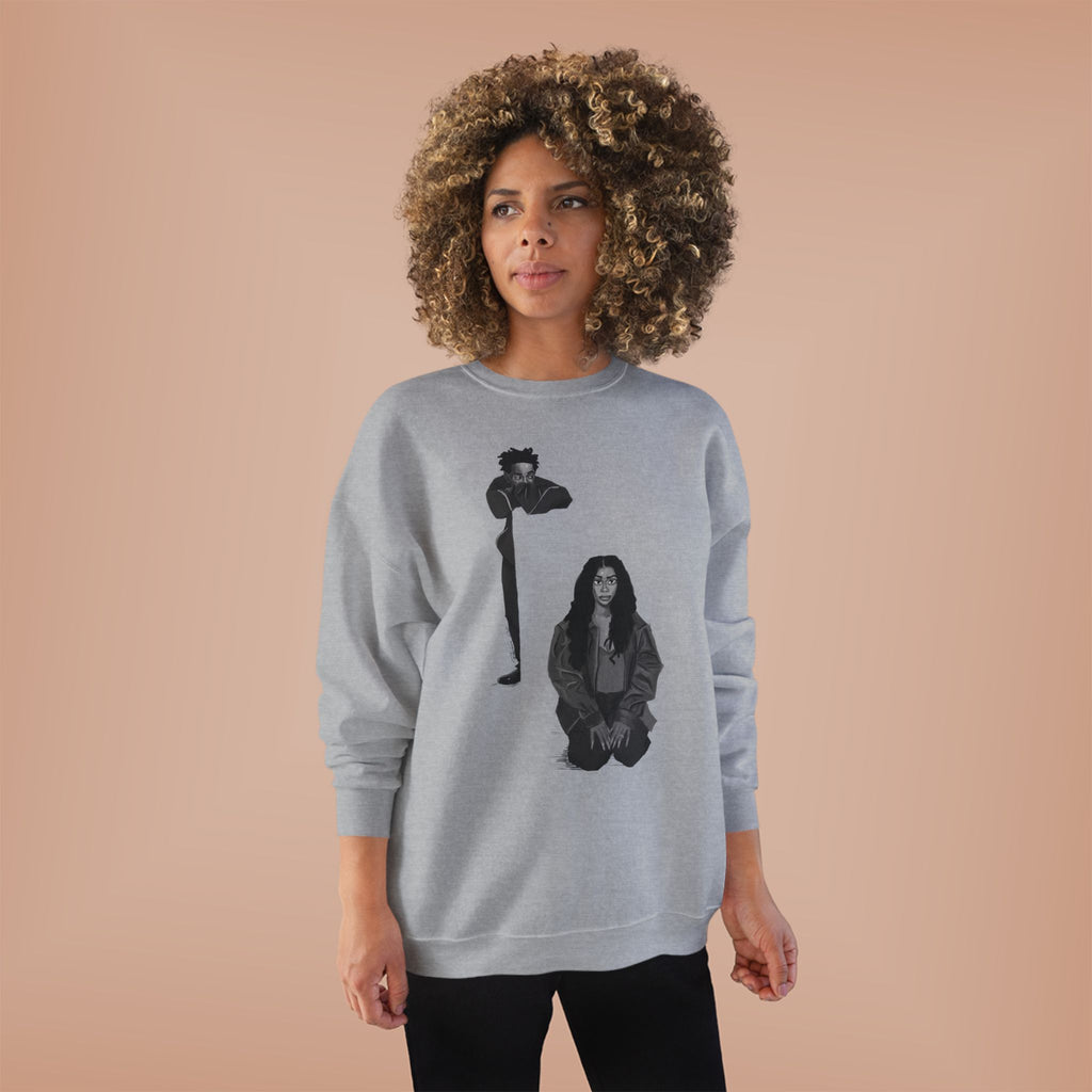 ‘Dot & Sza’ Unisex EcoSmart® Crewneck Sweatshirt