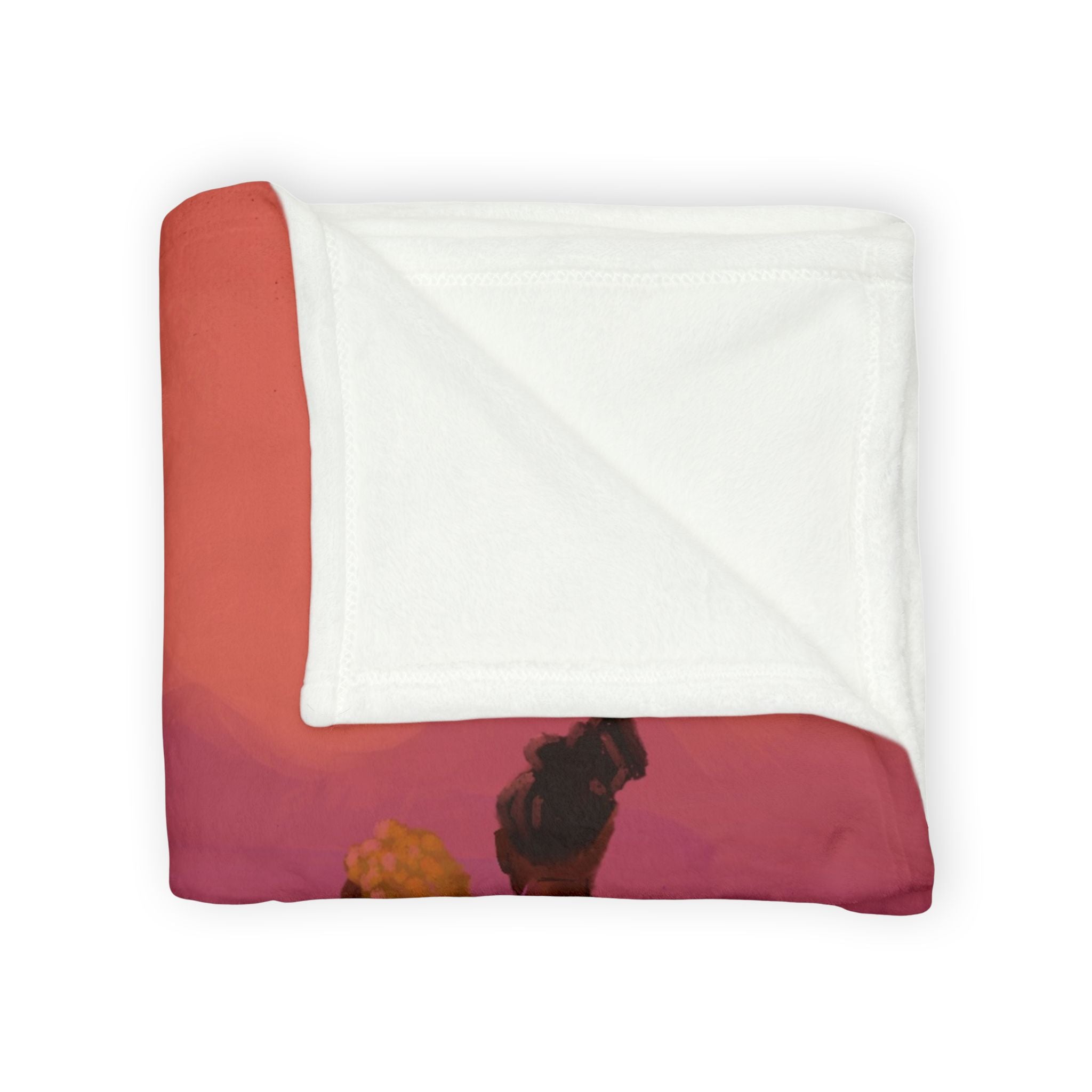 ‘Beach Date’ Soft Polyester Blanket