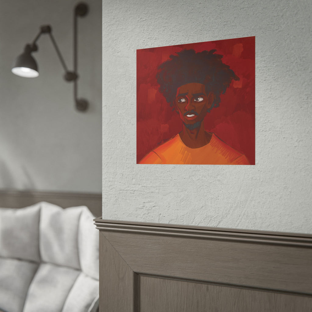 “Untitled II/Red” Rolled Posters