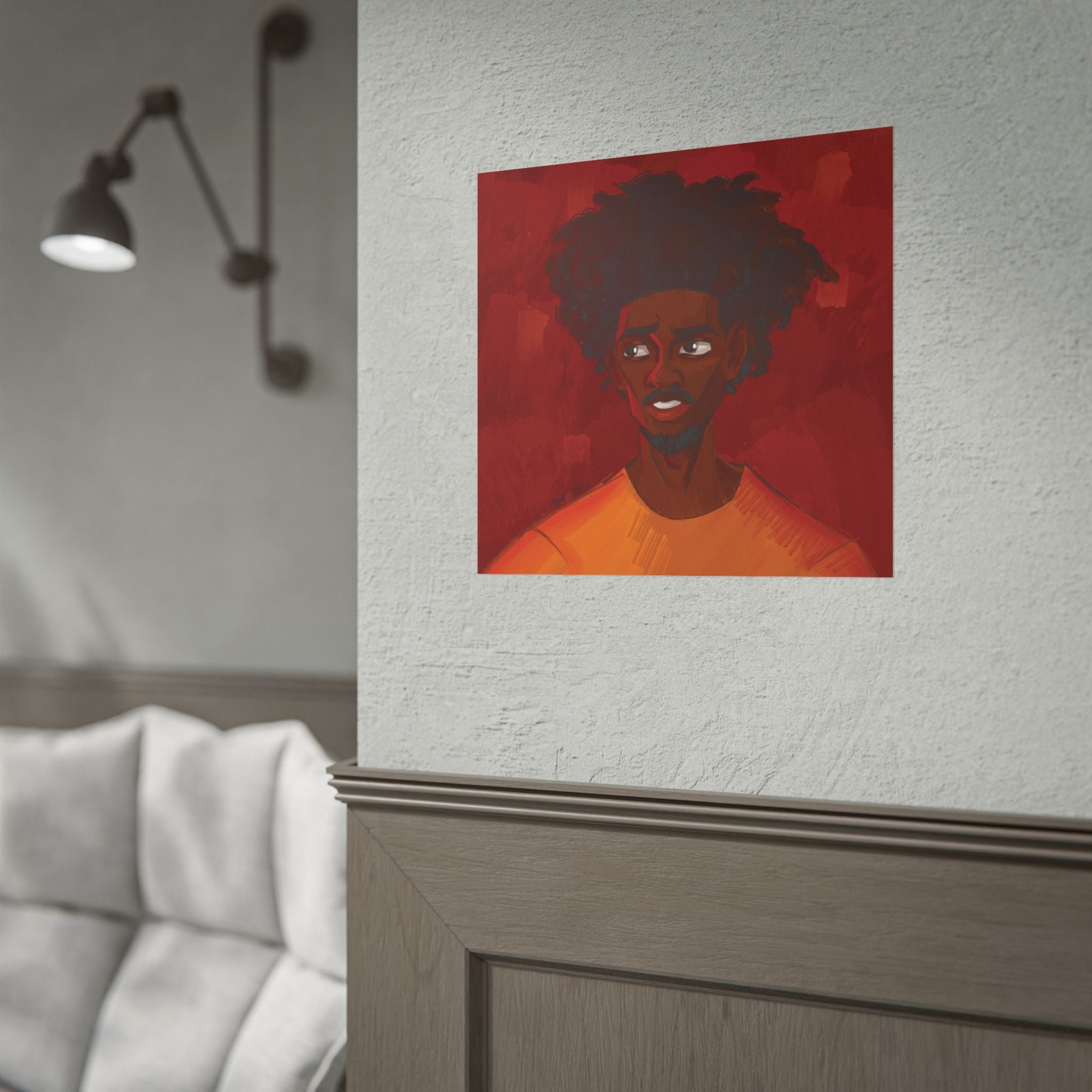 “Untitled II/Red” Rolled Posters