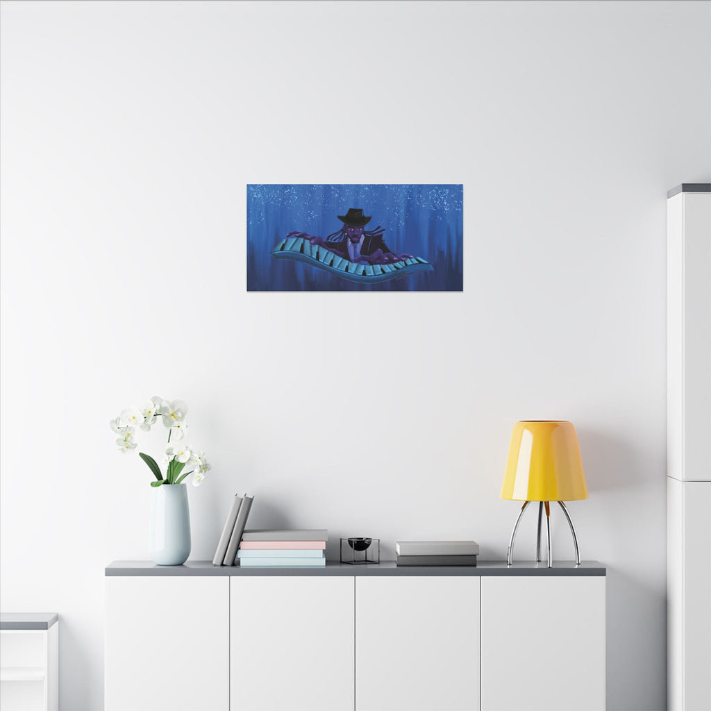 ‘The Pianist’ Matte Canvas, Stretched, 0.75" (Multi-Size)