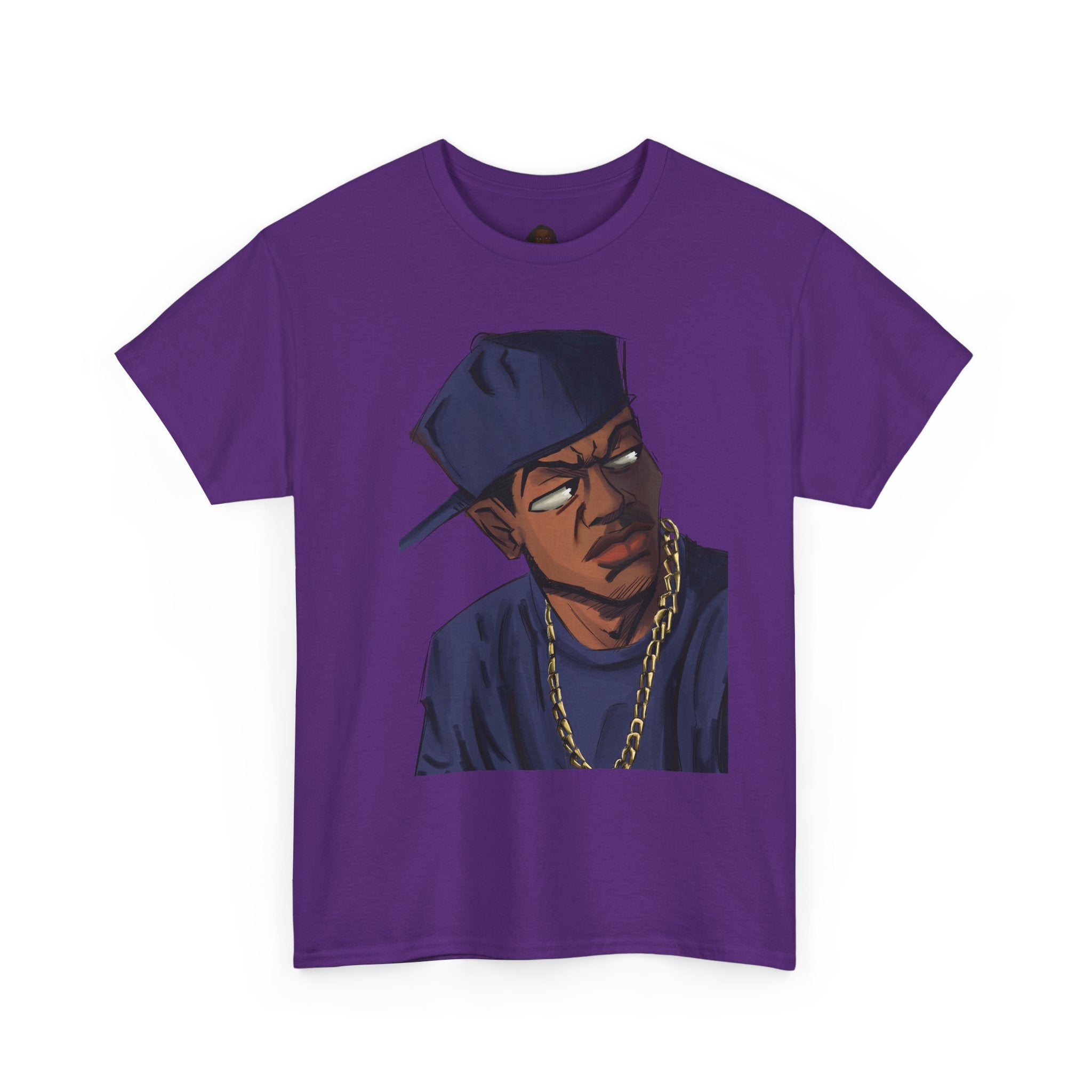 ‘SMOKEY (Boondocks Portrait)’ Unisex Heavy Cotton Tee