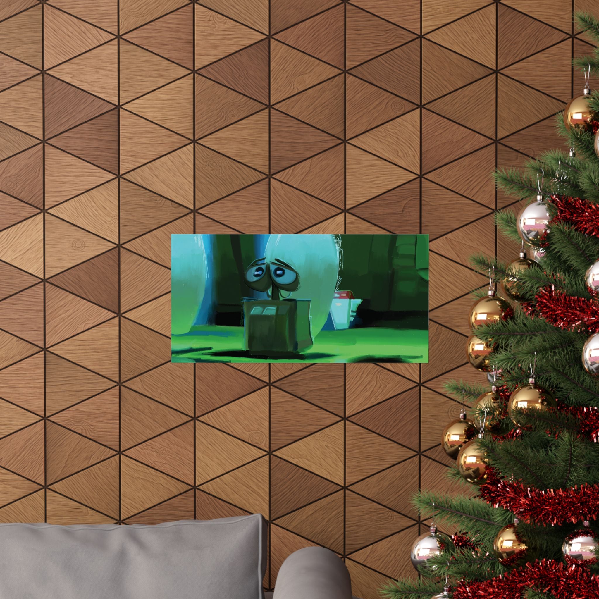 “Finding Eve” Wall-E Matte Horizontal Art Posters