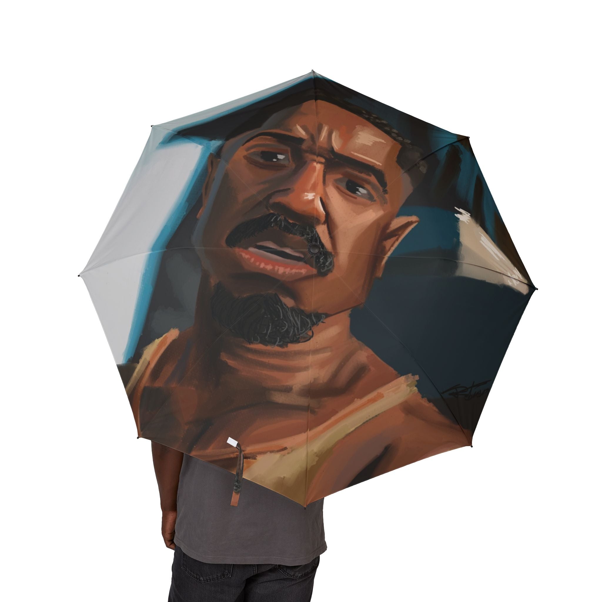Elijah (Sinners) Semi-Automatic Foldable Umbrella