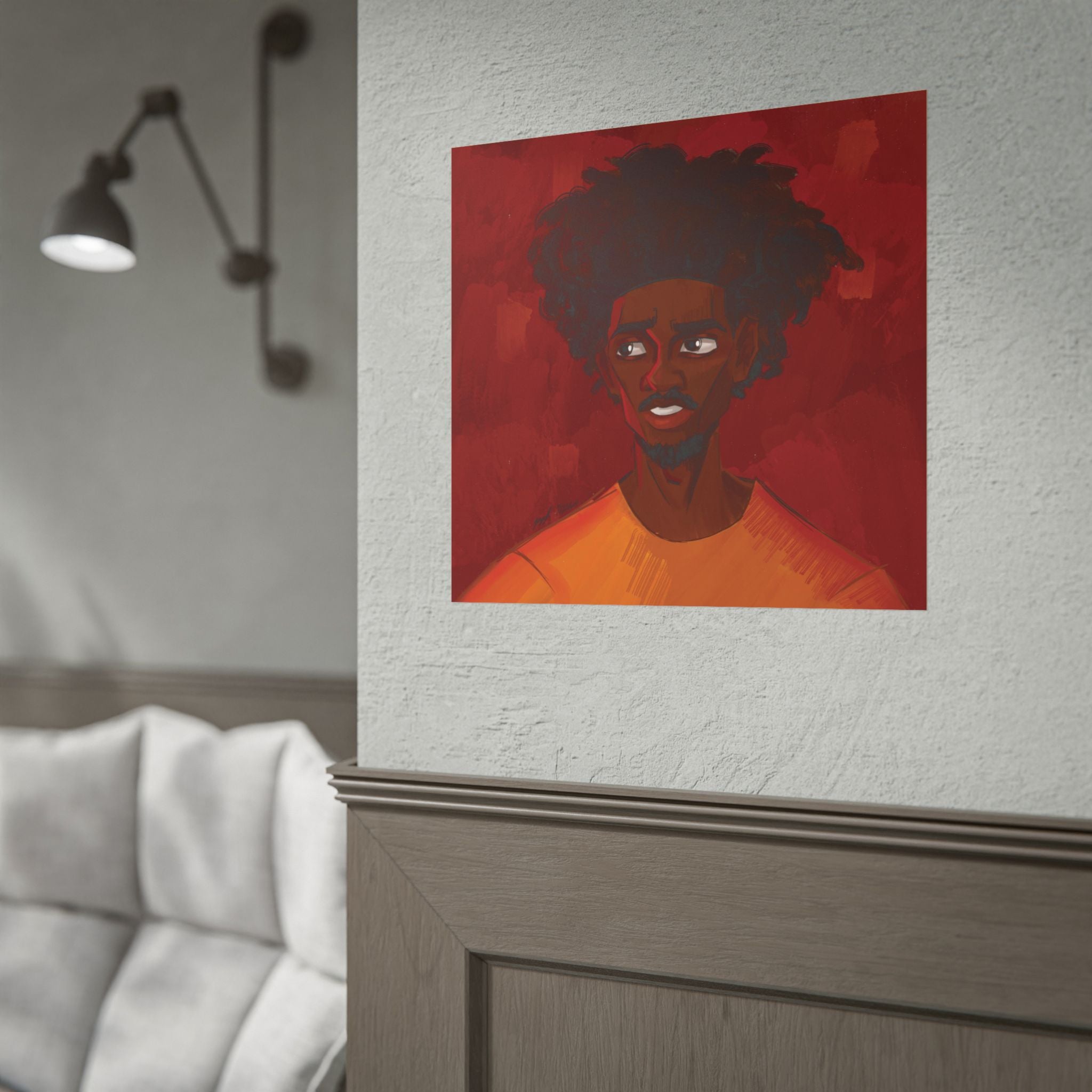 “Untitled II/Red” Rolled Posters