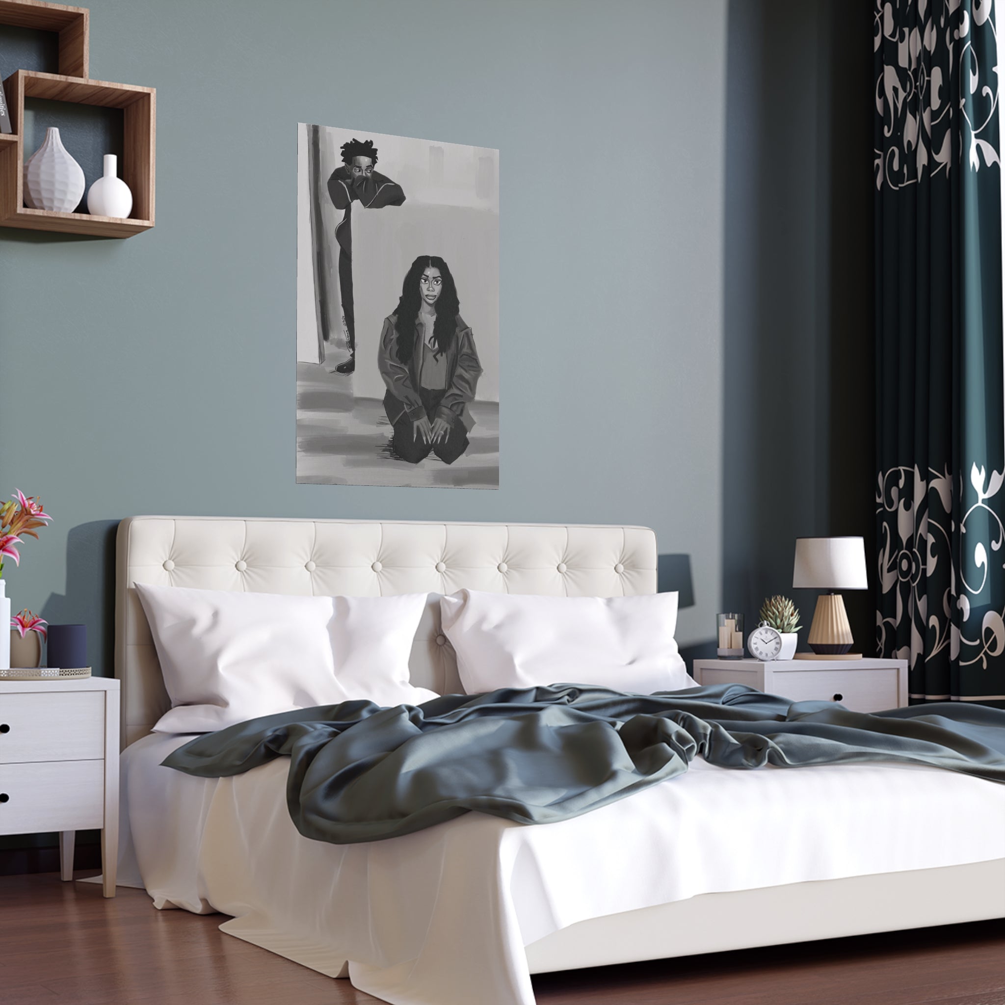 ‘Dot & Sza’ Indoor and Outdoor Silk Posters