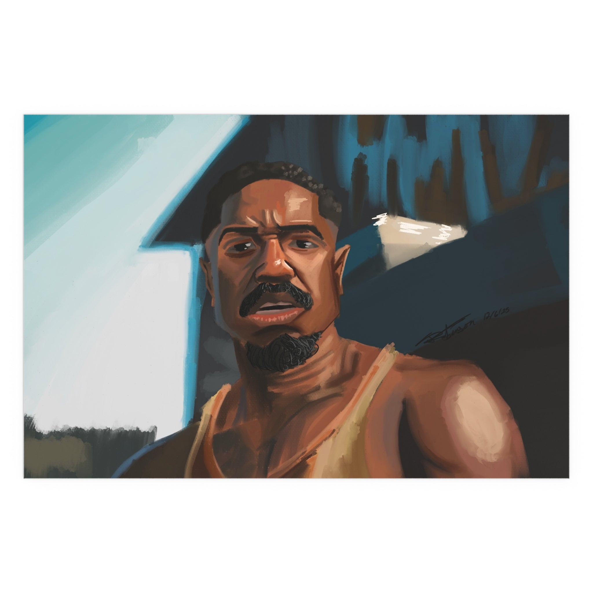 ‘Elijah (Sinners)’ Indoor and Outdoor Silk Posters