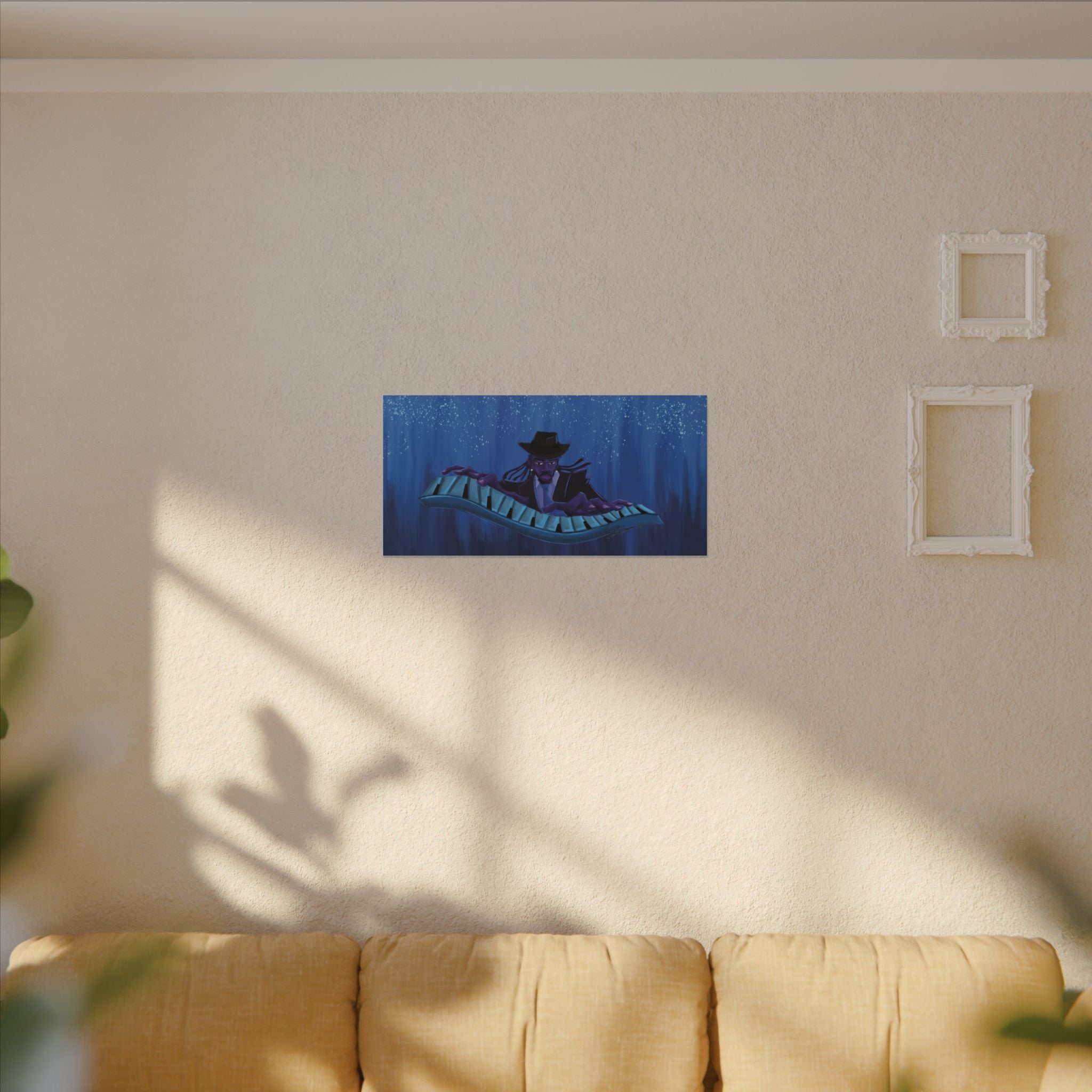 ‘The Pianist’ Matte Canvas, Stretched, 0.75" (Multi-Size)