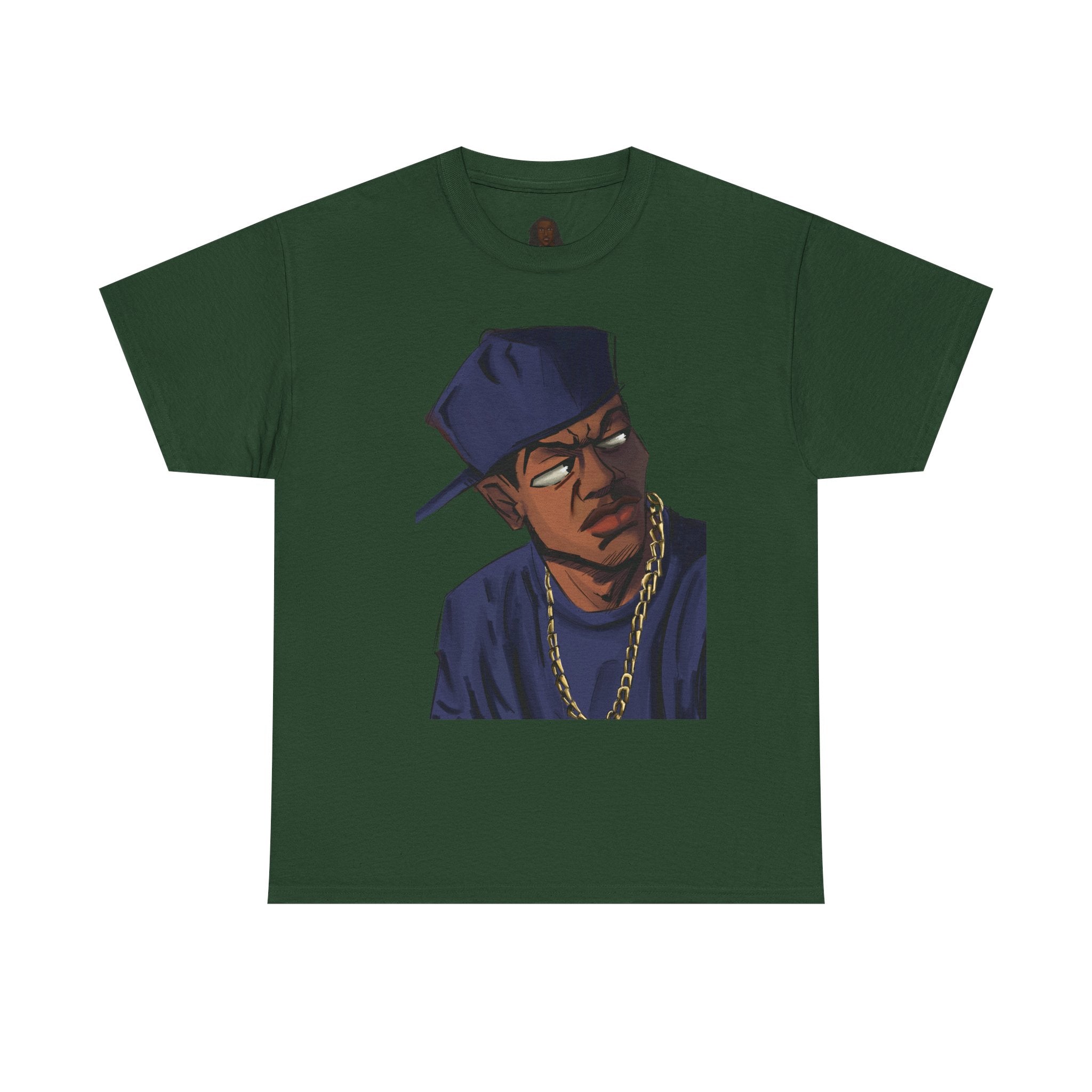 ‘SMOKEY (Boondocks Portrait)’ Unisex Heavy Cotton Tee