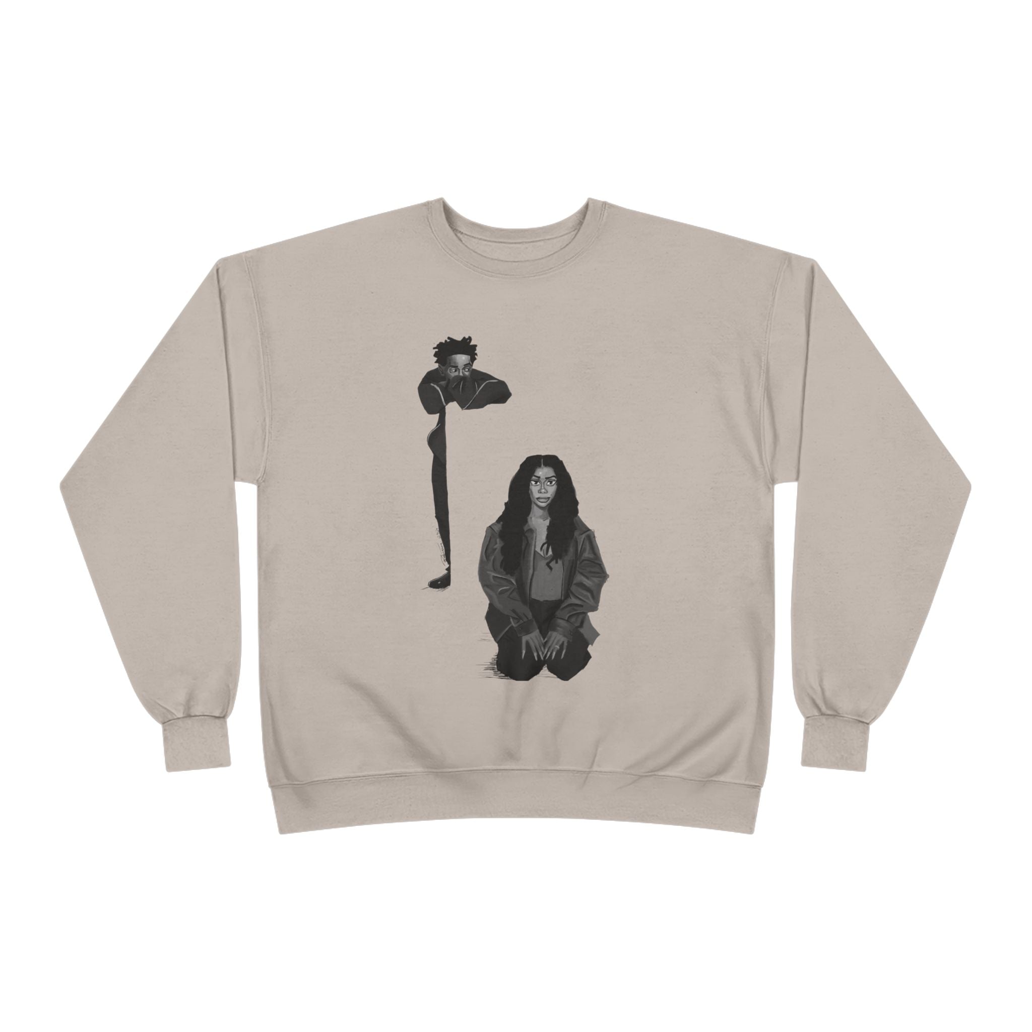 ‘Dot & Sza’ Unisex EcoSmart® Crewneck Sweatshirt