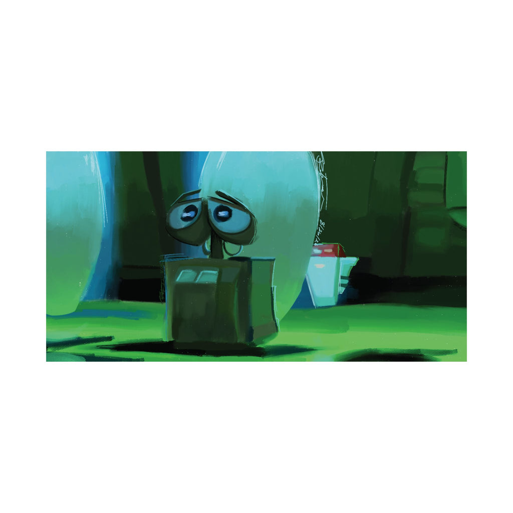 “Finding Eve” Wall-E Matte Horizontal Art Posters