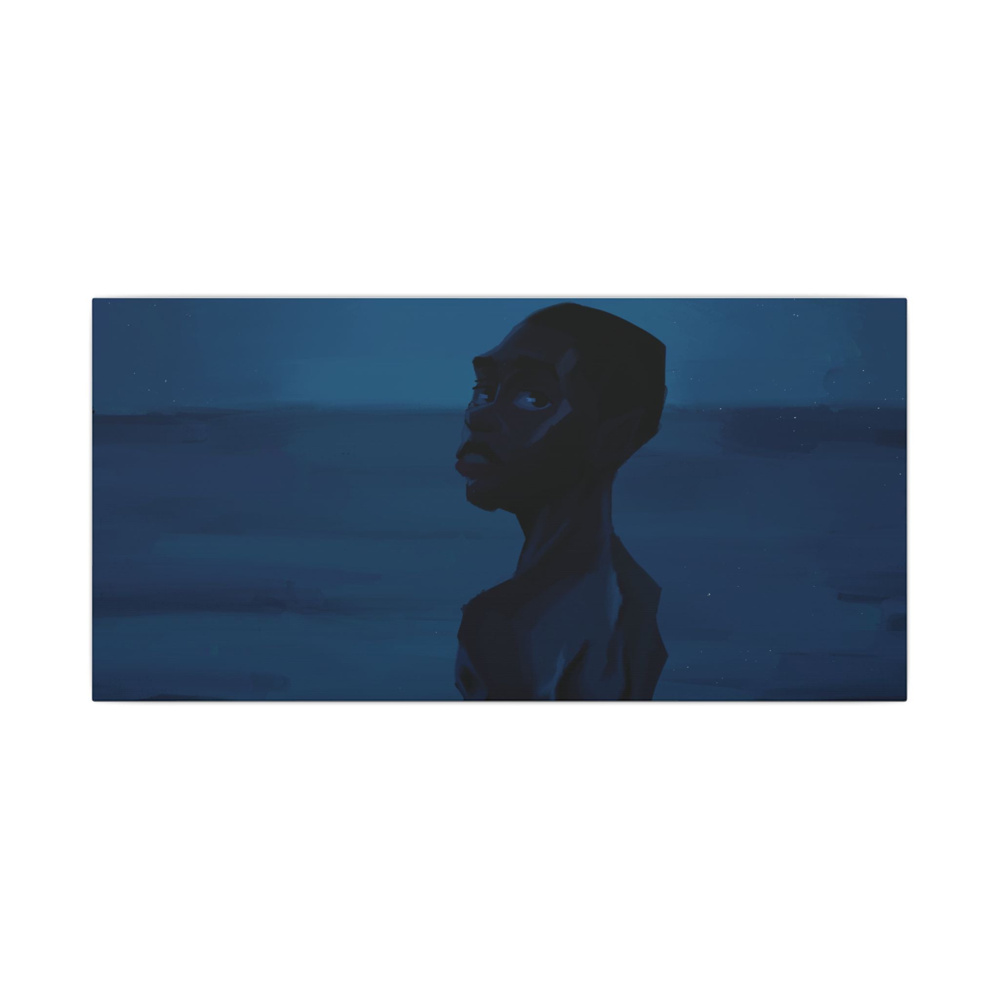 ‘Moonlight II’ Matte Canvas, Stretched, 0.75" (Multi-Size)