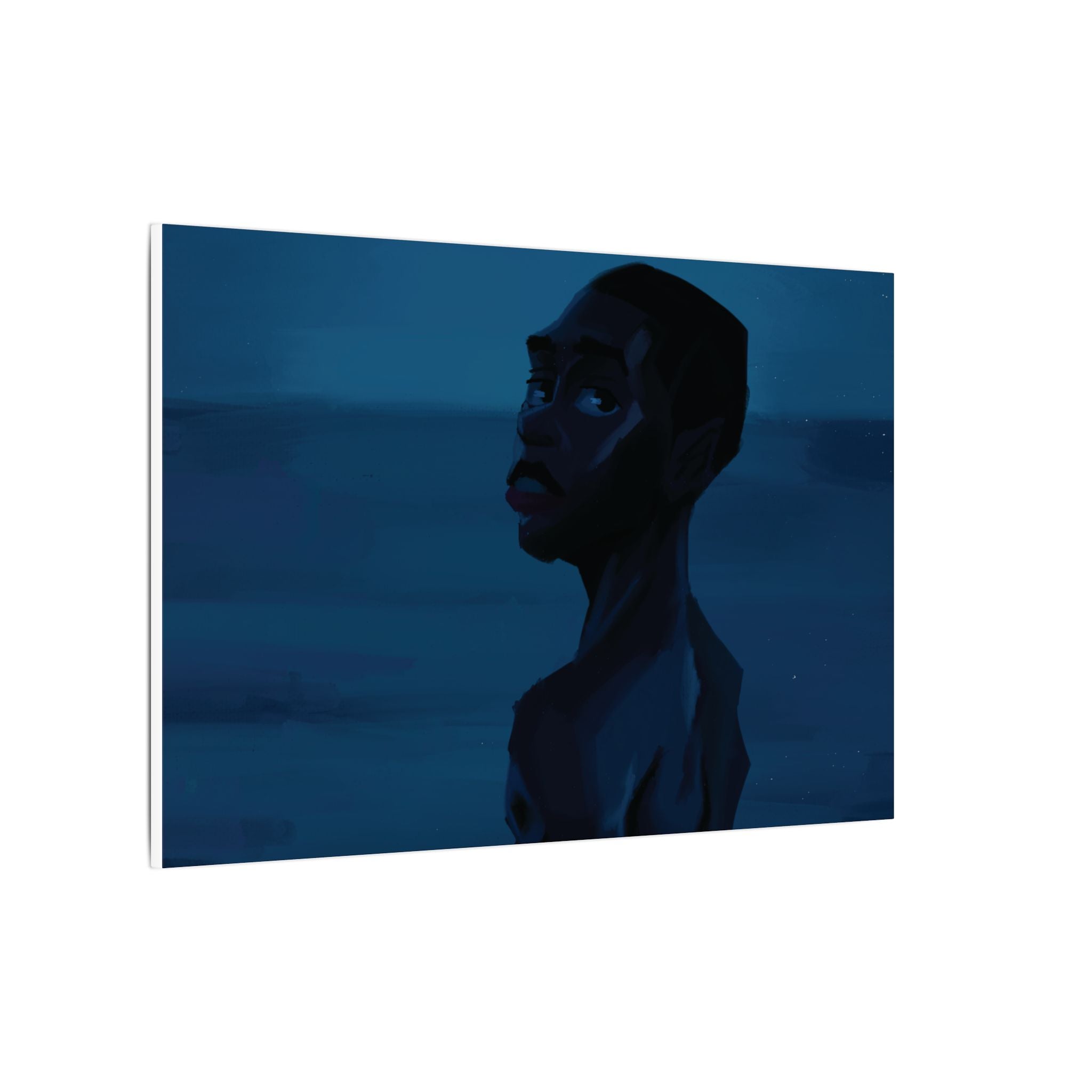‘Moonlight II’ Matte Canvas, Stretched, 0.75" (Multi-Size)