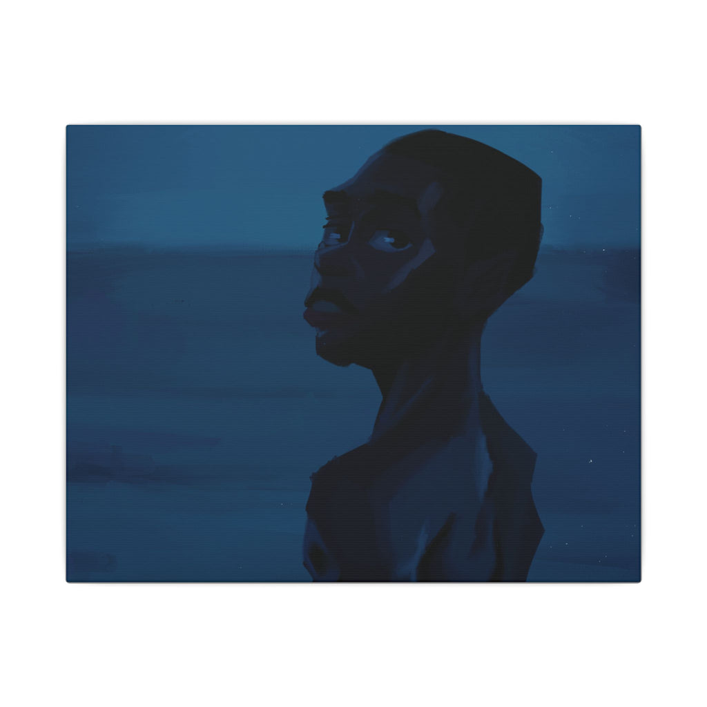 ‘Moonlight II’ Matte Canvas, Stretched, 0.75" (Multi-Size)