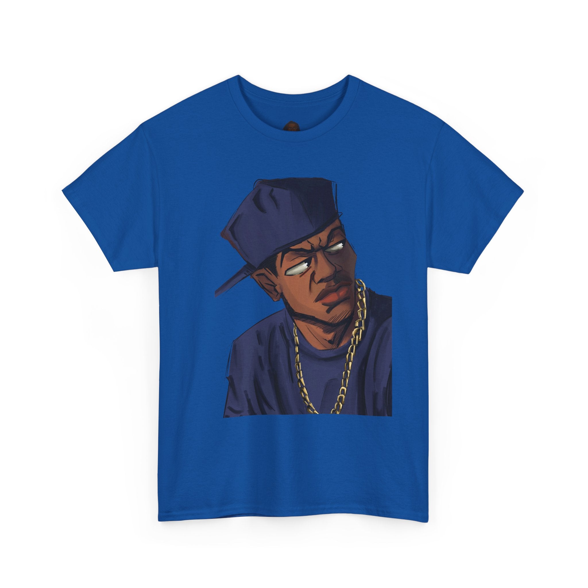 ‘SMOKEY (Boondocks Portrait)’ Unisex Heavy Cotton Tee