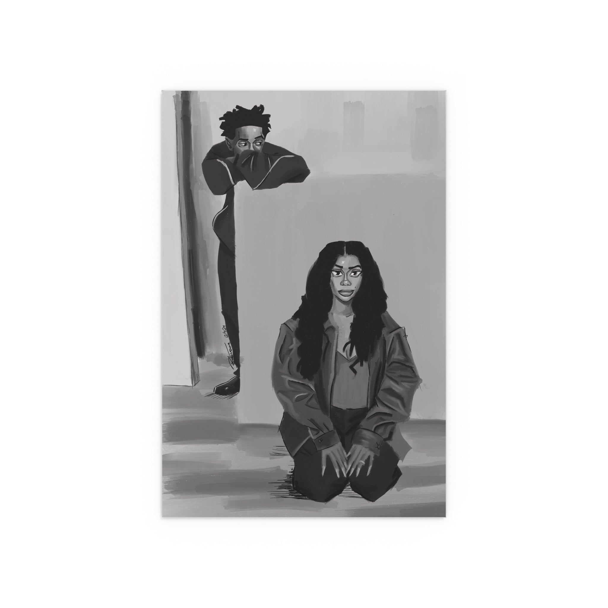‘Dot & Sza’ Indoor and Outdoor Silk Posters
