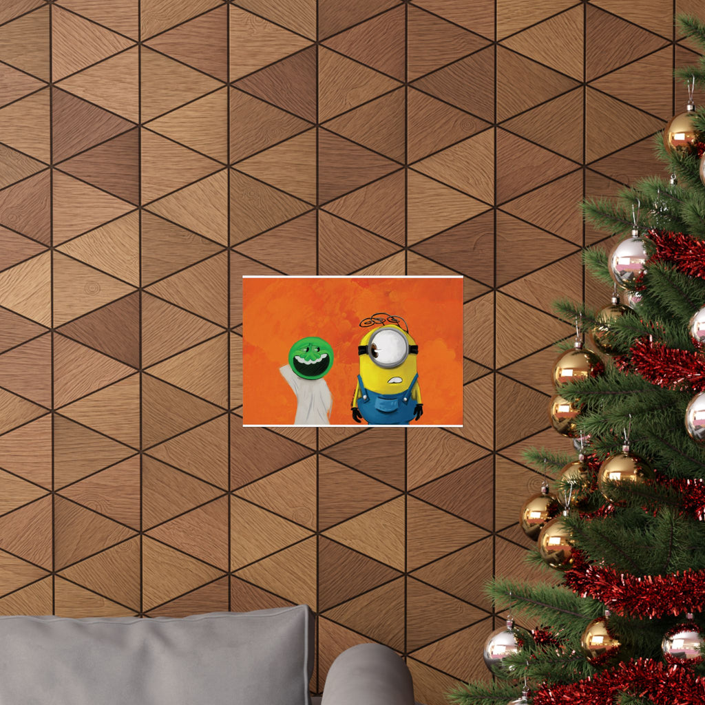 “James & Goomi” Matte Horizontal Art Posters