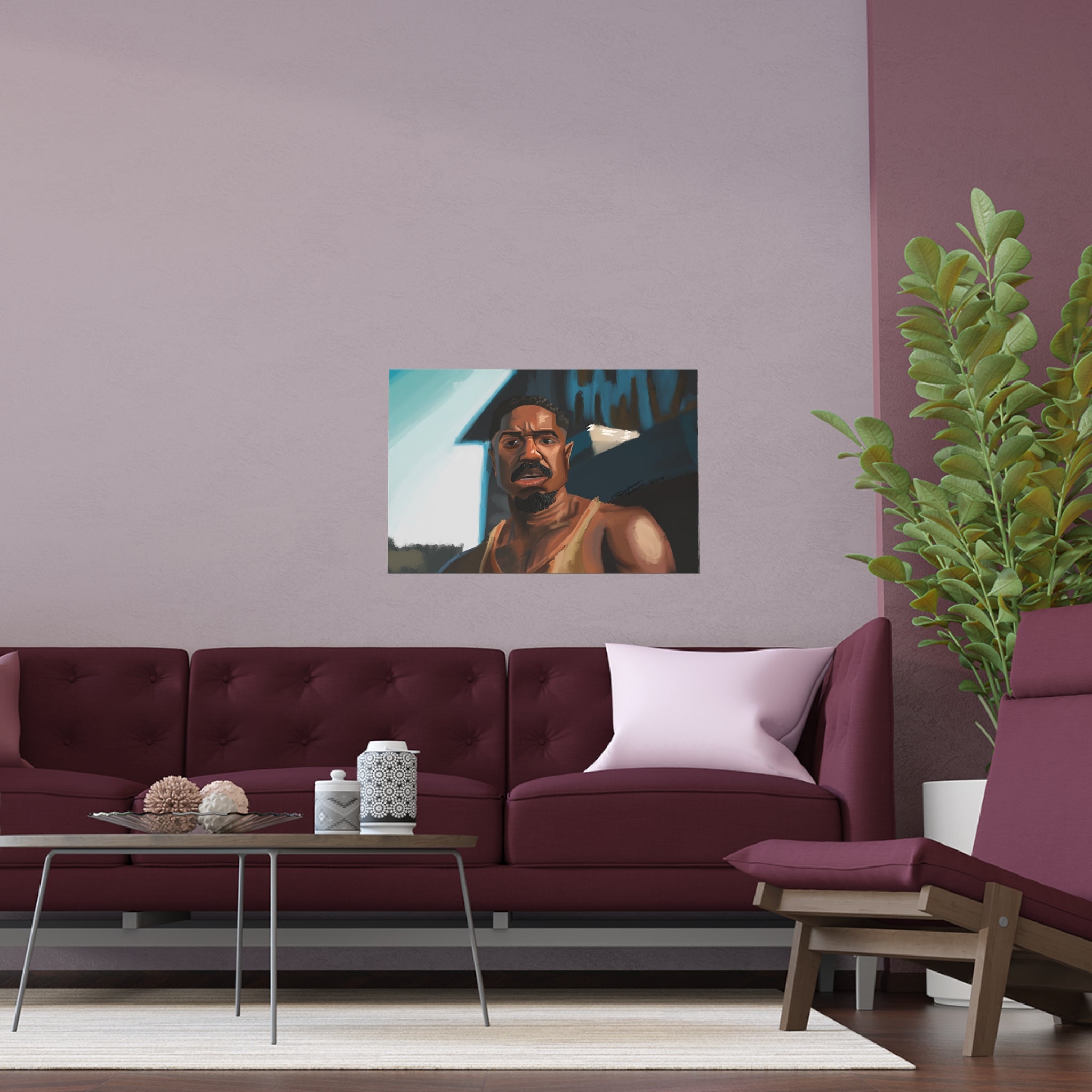 ‘Elijah (Sinners)’ Indoor and Outdoor Silk Posters