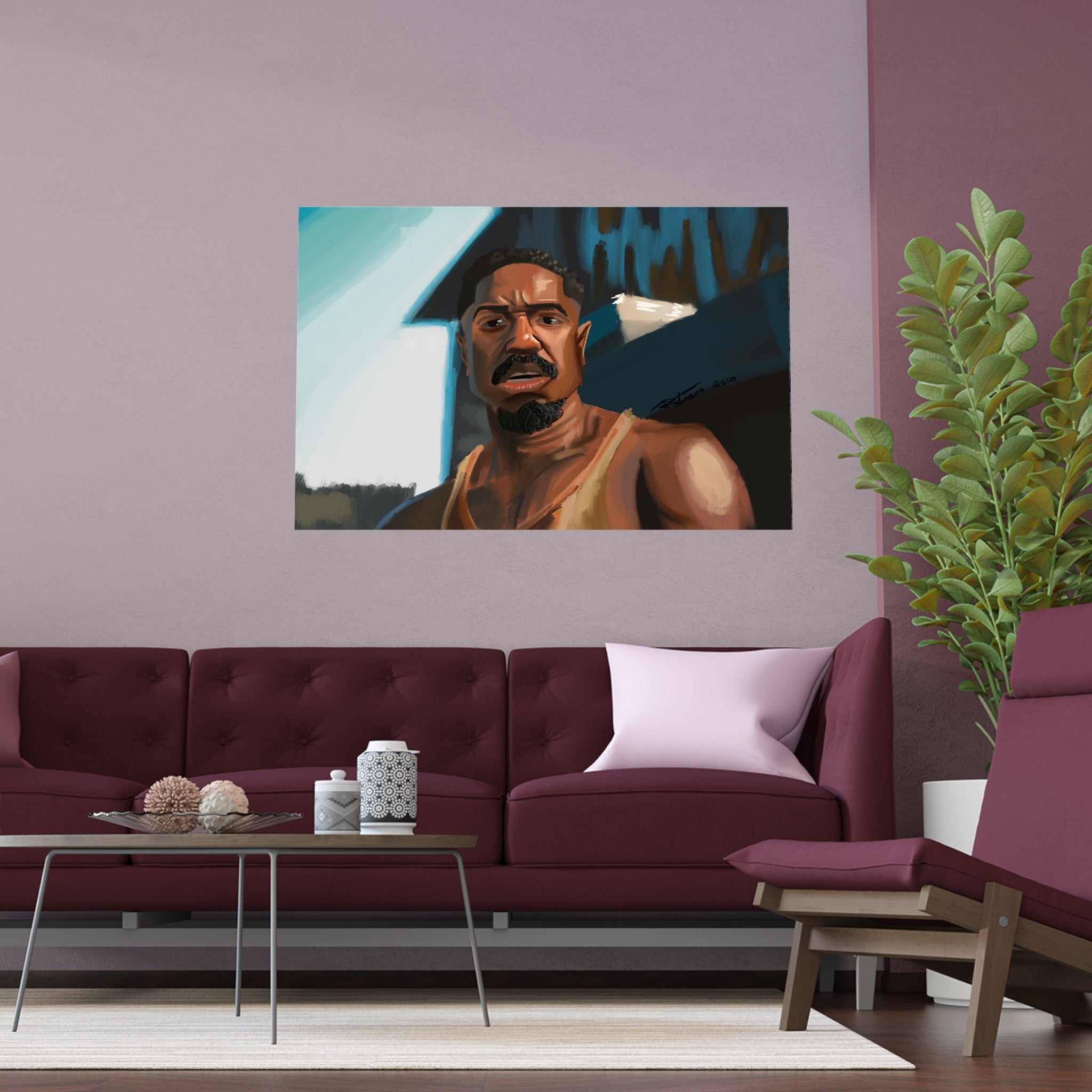 ‘Elijah (Sinners)’ Indoor and Outdoor Silk Posters