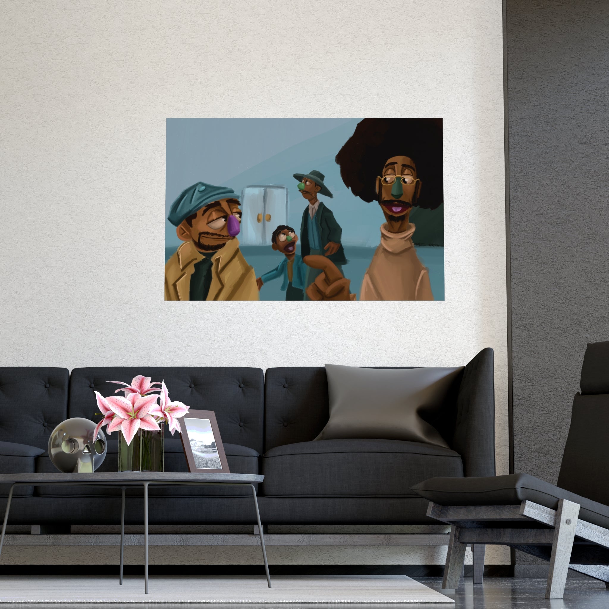 ‘What’s Goin On’ Horizontal Matte Posters