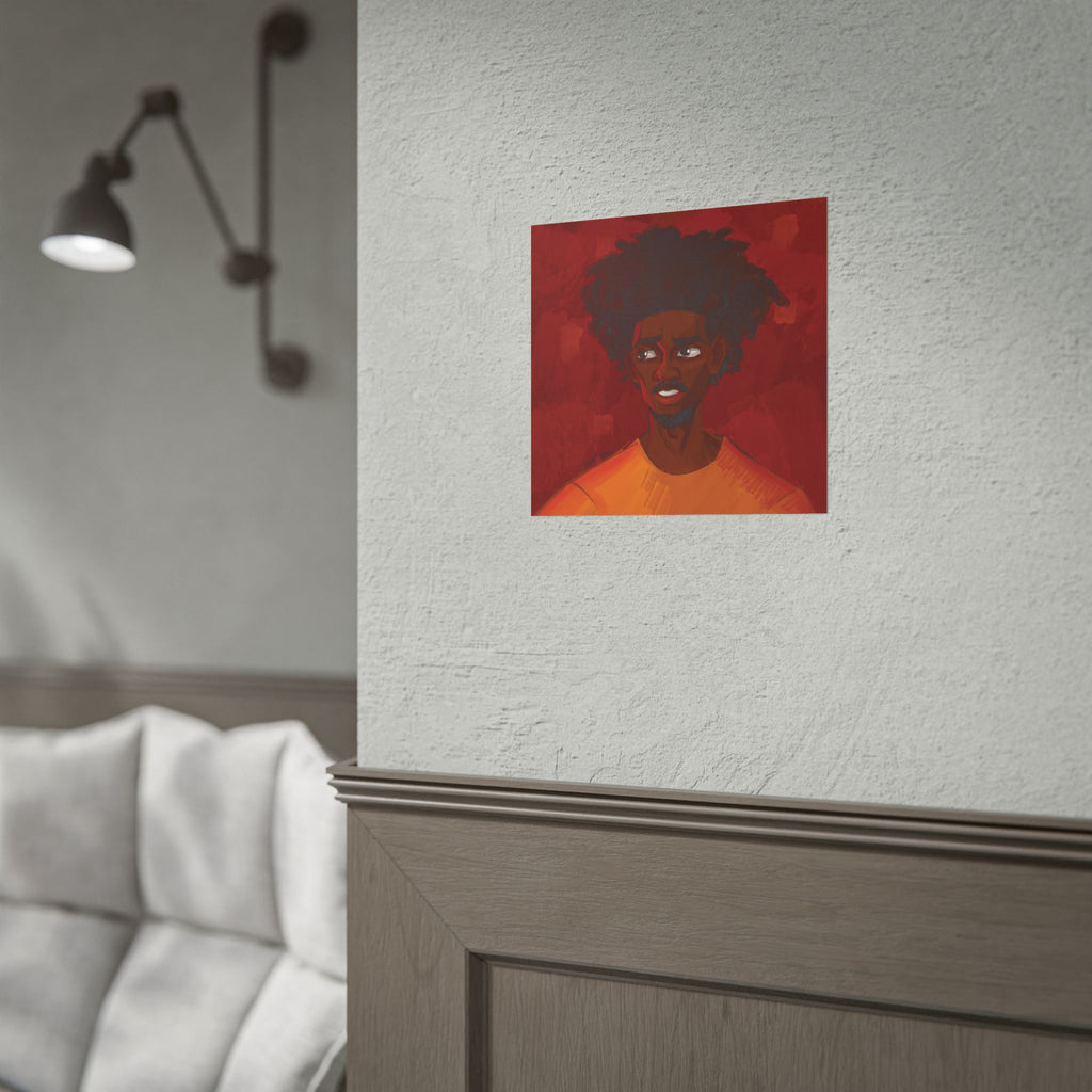 “Untitled II/Red” Rolled Posters