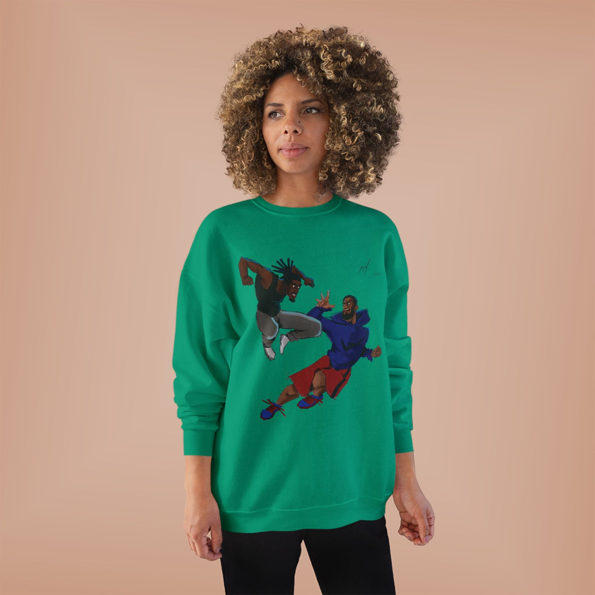 ‘Squabble Up’ Unisex EcoSmart® Crewneck Sweatshirt